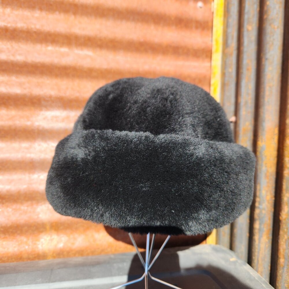 Overland sheepskin sherling cossack  hat